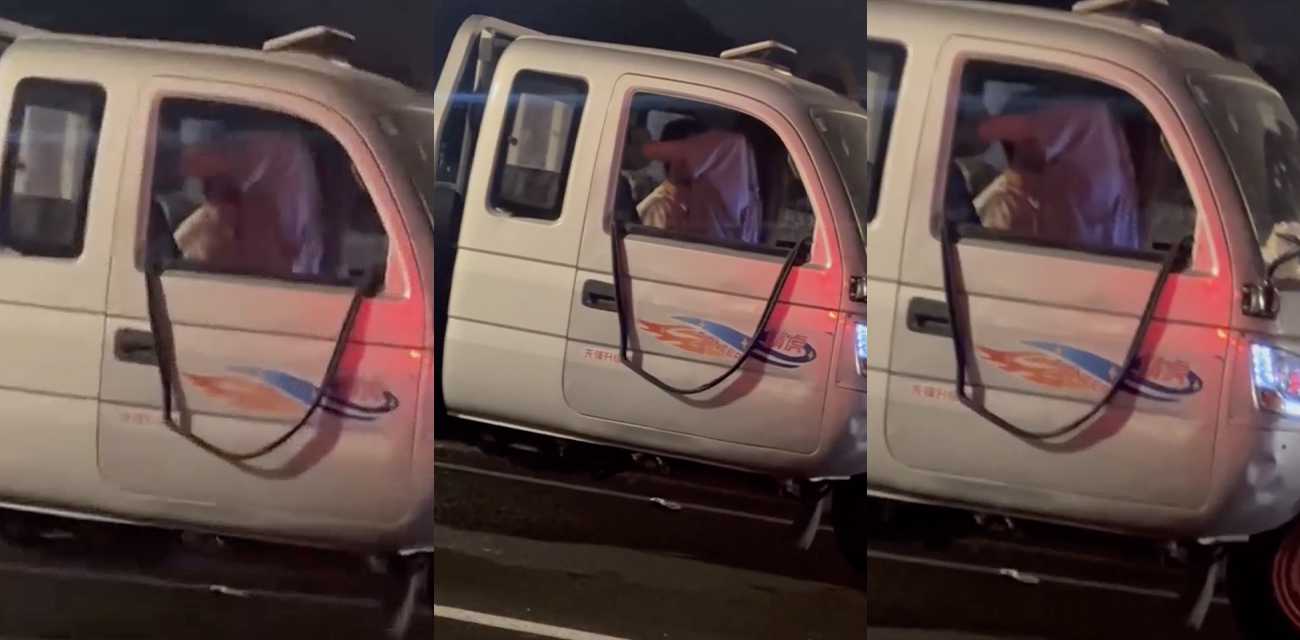 三轮车大爷路边激情车震 全过程被小伙偷拍 玩的竟还是20岁学生妹 果然大爷有低保美女少不了啊！ - 51吃瓜网-51吃瓜网