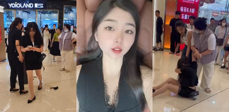 520抓奸撕逼大戏！新泰世纪缘珠宝 马丙翠 插足婚姻被原配当场暴打 从商场里揍到大街 保安都拦不住！-51吃瓜网