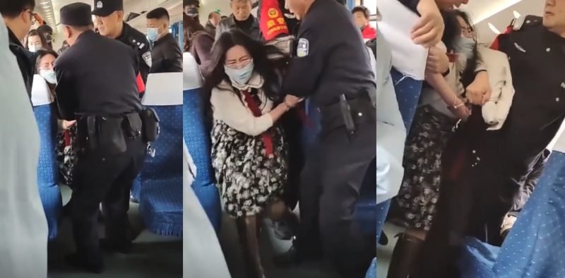 外表神似傅首尔的老仙女 高铁霸座 乘务人员劝说无效后 帽子叔叔们来正常执法却被喊 强奸！-51吃瓜网
