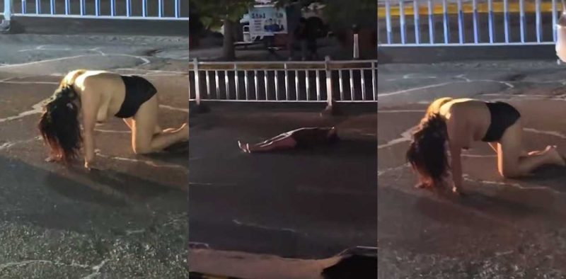五一期间甘肃临夏 出现多名赤身裸体的美女游街 这是同一个主人下达的任务吗？尺度比西安还开放啊！-51吃瓜网