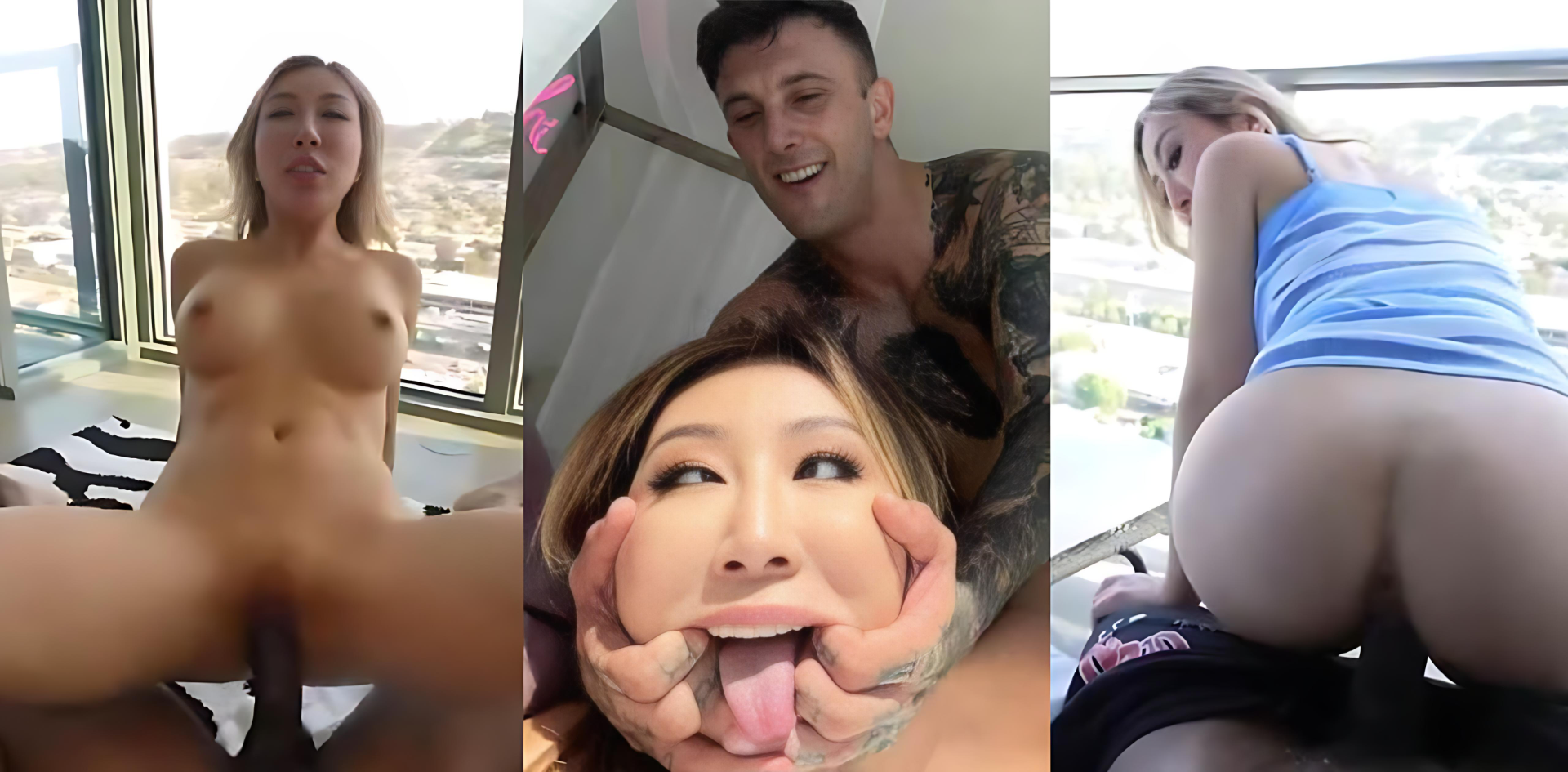 欧美圈亚裔NicoleDoshi直言国女思想开放！其阳台性爱视频流出 翘臀迎合黑屌后入 浪叫不断！ - 51吃瓜网-51吃瓜网