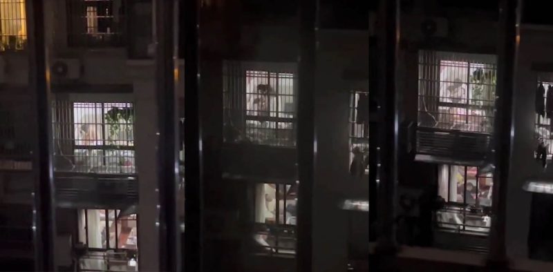 夫妻居家性爱 忘拉窗帘被偷拍 各种姿势变换激烈 从客厅干房间 画面火辣至极！-51吃瓜网