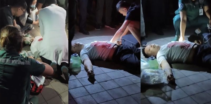 淄博人民公园小伙好心拉架惨遭一刀致命 抢救一小时无果身亡！现场家属悲痛欲绝！-51吃瓜网