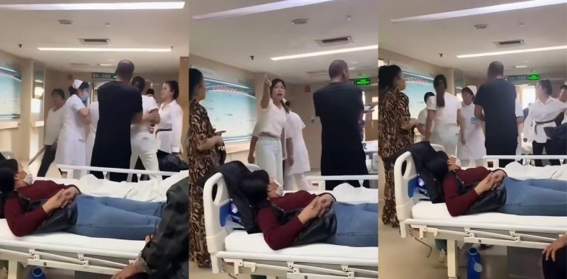 河南驻马店中医院 男子疑似出轨带小三打胎 不料遭原配抓奸 多视角现场视频流出-51吃瓜网