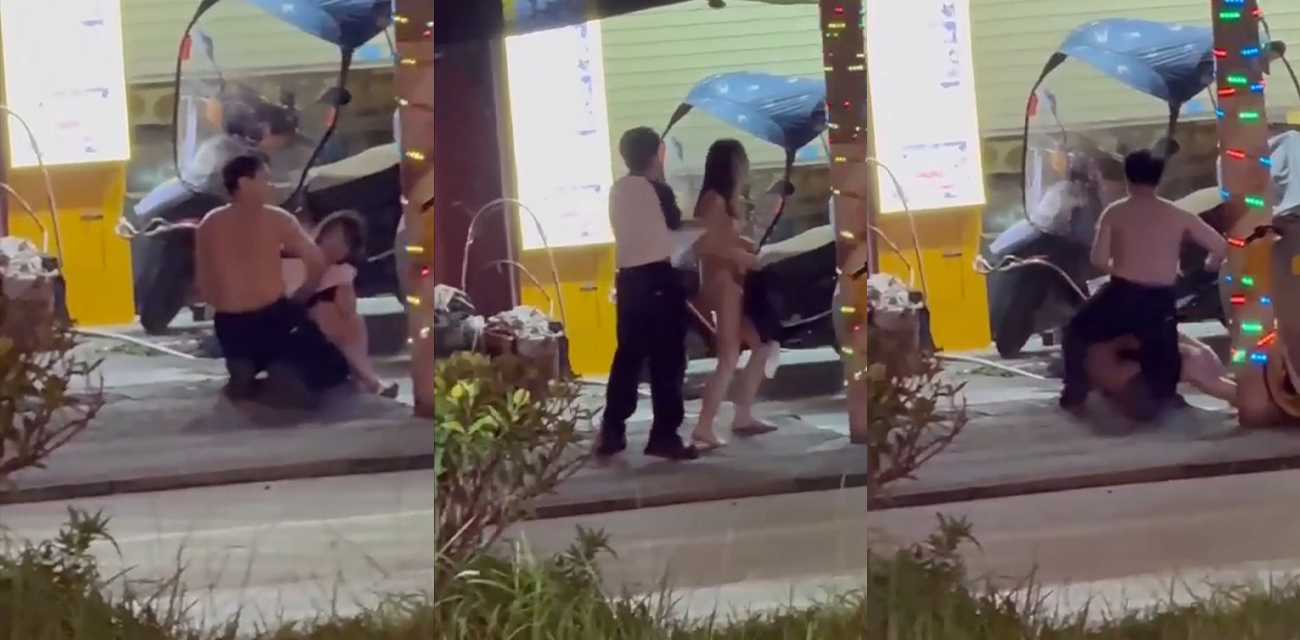 成都小仙女与男友吵架 当街开始脱衣服 吓的男友各种道歉 最后全裸游街 逼毛都清晰可见 惊呆一众路人！ - 51吃瓜网-51吃瓜网
