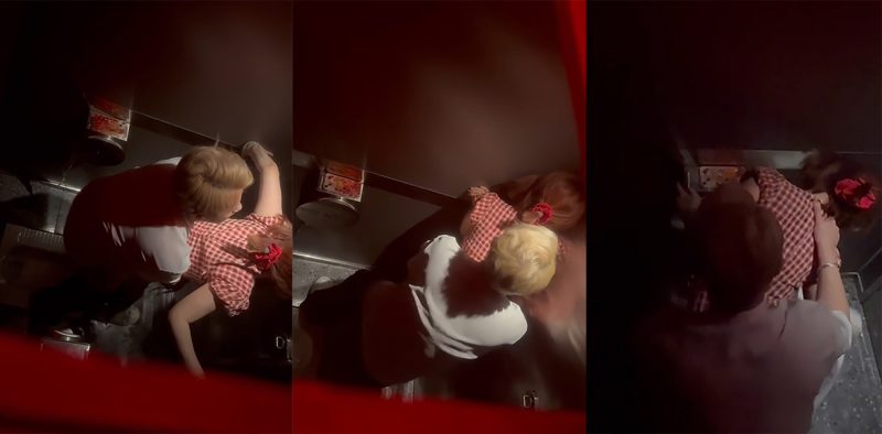 福建莆田仙游桐酒吧 情侣卫生间打分手炮被偷拍 小仙女竟然还被操哭了 似乎还有些不情愿呢！-51吃瓜网