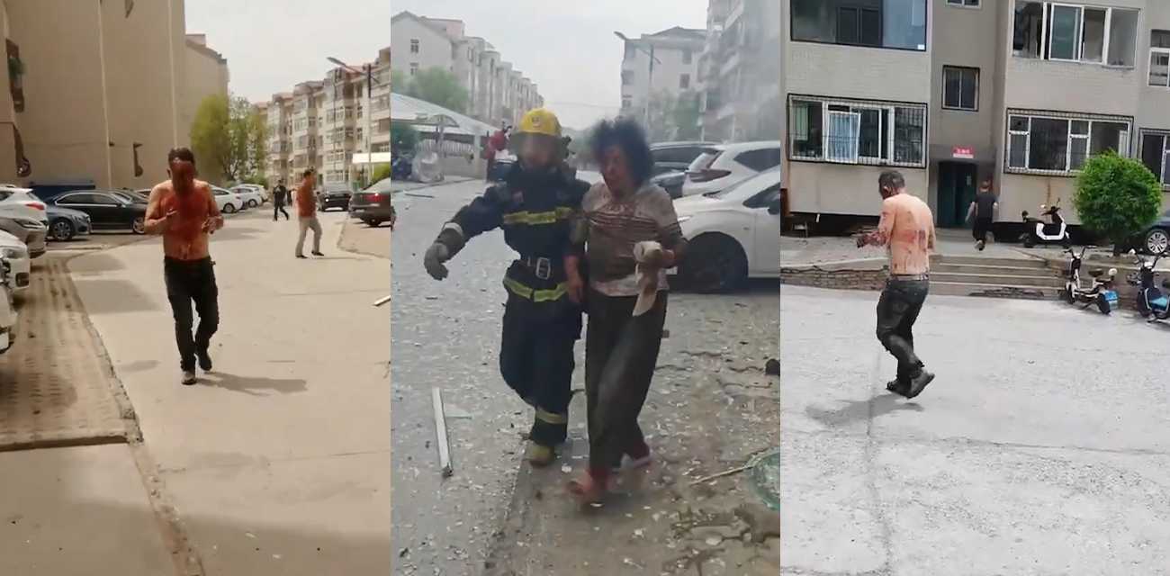 山西太原丰景佳园小区 发生严重的爆炸事故 造成17人受伤 完整版现场视频曝光 大爷大妈血肉模糊 堪比灾难片！ - 51吃瓜网-51吃瓜网