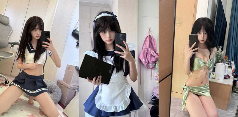 抖音百万粉丝网红 董香 最新福利自拍合集 纯美尤物上演各种制服诱惑 清纯反差诱人无比！-51吃瓜网