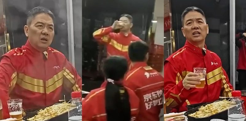 瓜友晚上吃火锅 一个四五十岁的老外卖员 喝了点酒就在吹牛逼 大家看看有认识的么？
热搜 HOT-51吃瓜网