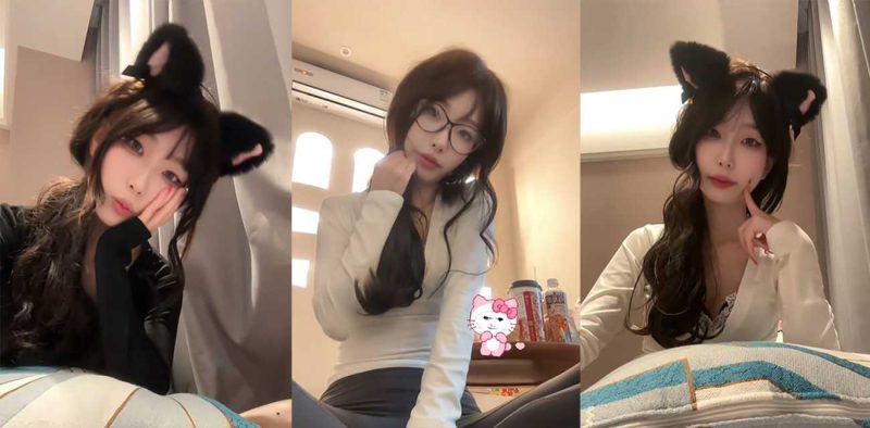 抖音网红 小水不哭 不雅视频突然疯传 在宿舍露脸拍下自慰视频 骚叫BB好痒淫劲十足！-51吃瓜网