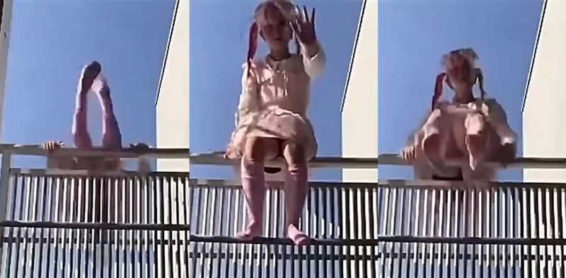 震惊！日本花季少女直播时突然跳楼！刚刚得知男友出轨背叛 直接爬上栅栏从高楼一跃而下！-51吃瓜网