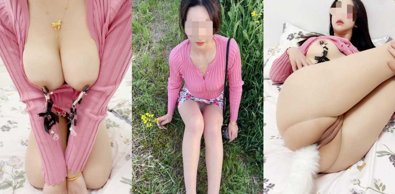 海角大神 会喷水的姐姐 新作 调教粉色毛衣碎花短裙姐姐 戴乳夹狐狸尾肛塞 各种姿势无套爆操 爽的姐姐直喷水！-51吃瓜网