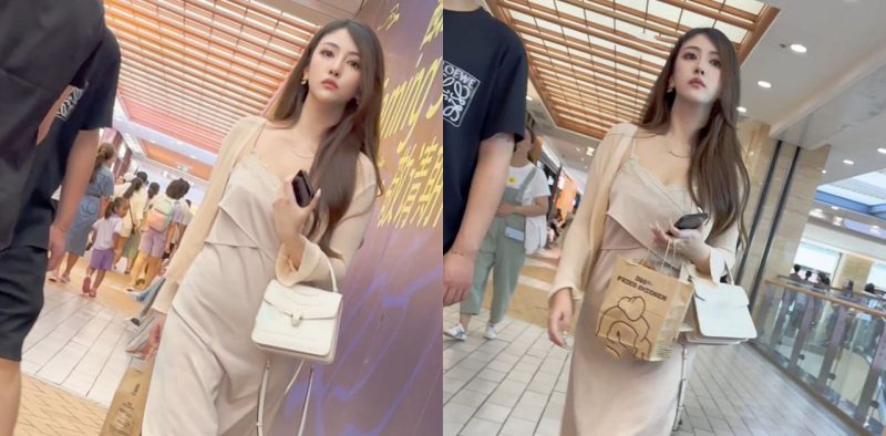 街拍抄底大神 偷拍模特级御姐 完美翘臀白皙大长腿居然不穿内裤出门 简直不要太骚啊！-51吃瓜网