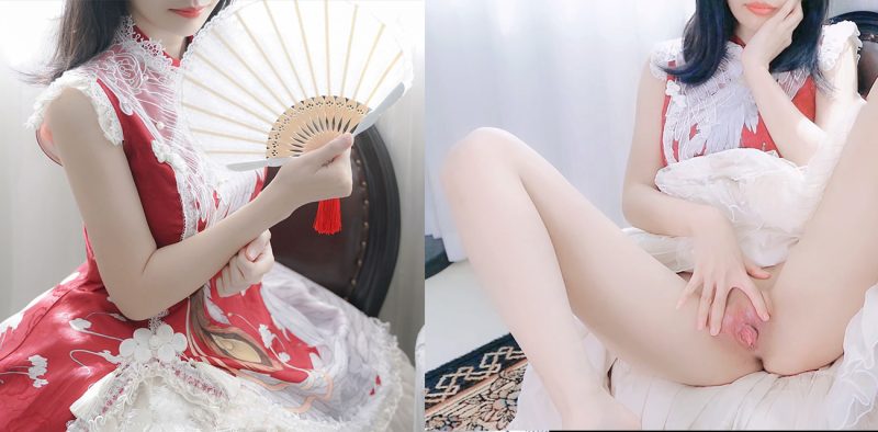 萝莉福利姬 铃木美咲 新作乱世香华上卷 洛丽塔白丝 模拟口交足交 各种花活玩弄假屌！-51吃瓜网