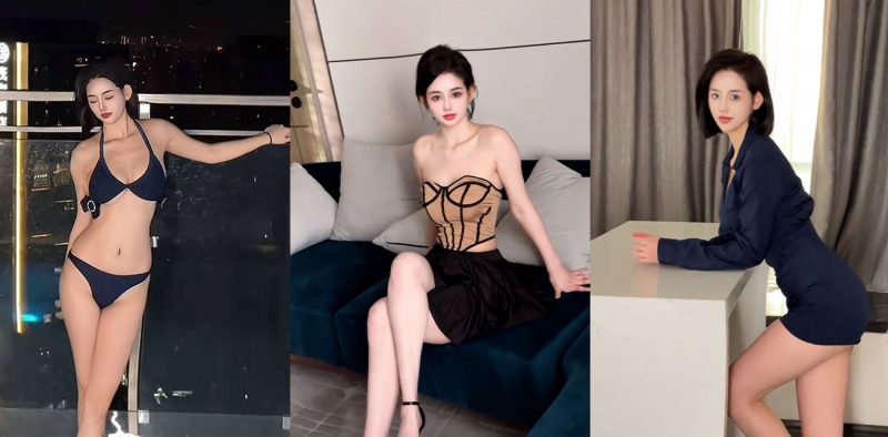 抖音18W粉丝极品车模 蕾贝卡 直播露点视频完整版 粉嫩小奶子十分吸睛 车模身材是真香啊！-51吃瓜网