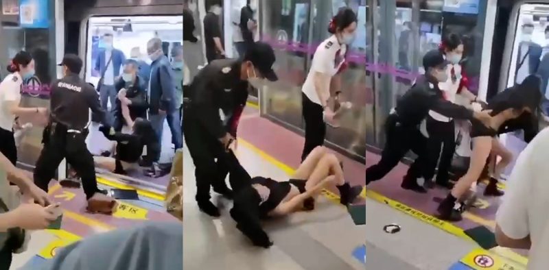 西安地铁拖拽女乘客事件 近日再度冲上热搜 51吃瓜带你梳理一遍全过程！-51吃瓜网