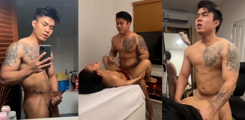 纹身肌肉猛男 分享性感女友做爱实录 骚女身材一流被猛烈打桩爆操 淫叫声震耳欲聋！-51吃瓜网