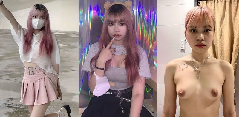 清纯混血美女 被大神网调露脸全裸自拍 跪地摸胸抠逼自慰 幻想被大肉棒暴力抽插！-51吃瓜网