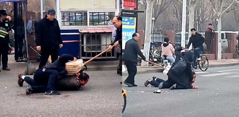 震惊！河北工业大学血案：博士生当街怒杀导师 连捅数刀 血流成河！现场完整无码视频曝光！
热搜 HOT-51吃瓜网