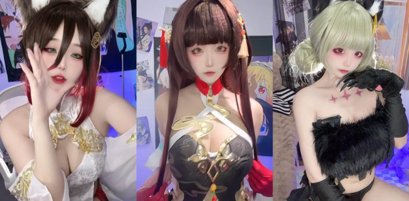抖音百万粉丝COS博主 小扑通 最全视频福利合集 极品美乳和白嫩酮体 令人鼻血喷涌！-51吃瓜网