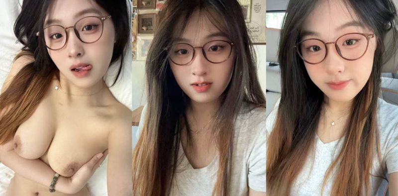 极品巨乳眼镜婊 不雅视频泄露 跪地深喉口交服务男友 被操到高潮不断 疯狂颤抖！-51吃瓜网