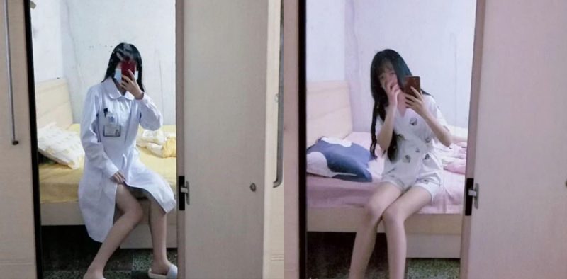 太原卫生职业技术学院 罗瑶 网恋约炮不雅视频惨遭渣男曝光 穿上衣服救死扶伤 脱下衣服发骚求操-51吃瓜网