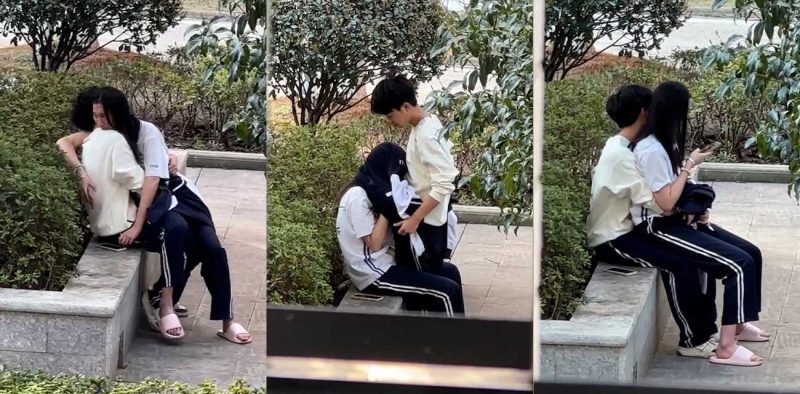 逆天小情侣野外做露水夫妻 无视旁人口交舔奶 被偷拍视频流出！-51吃瓜网