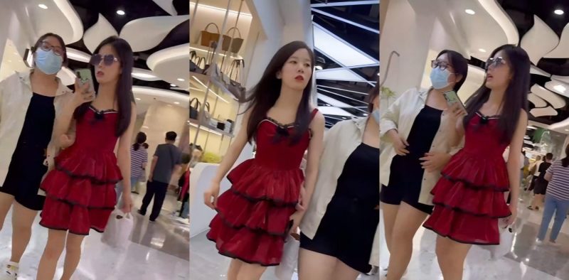 抄底大神商场偷拍 一路跟踪红衣学生妹 无内真空拍摄馒头美鲍 性感阴沟一览无遗！-51吃瓜网