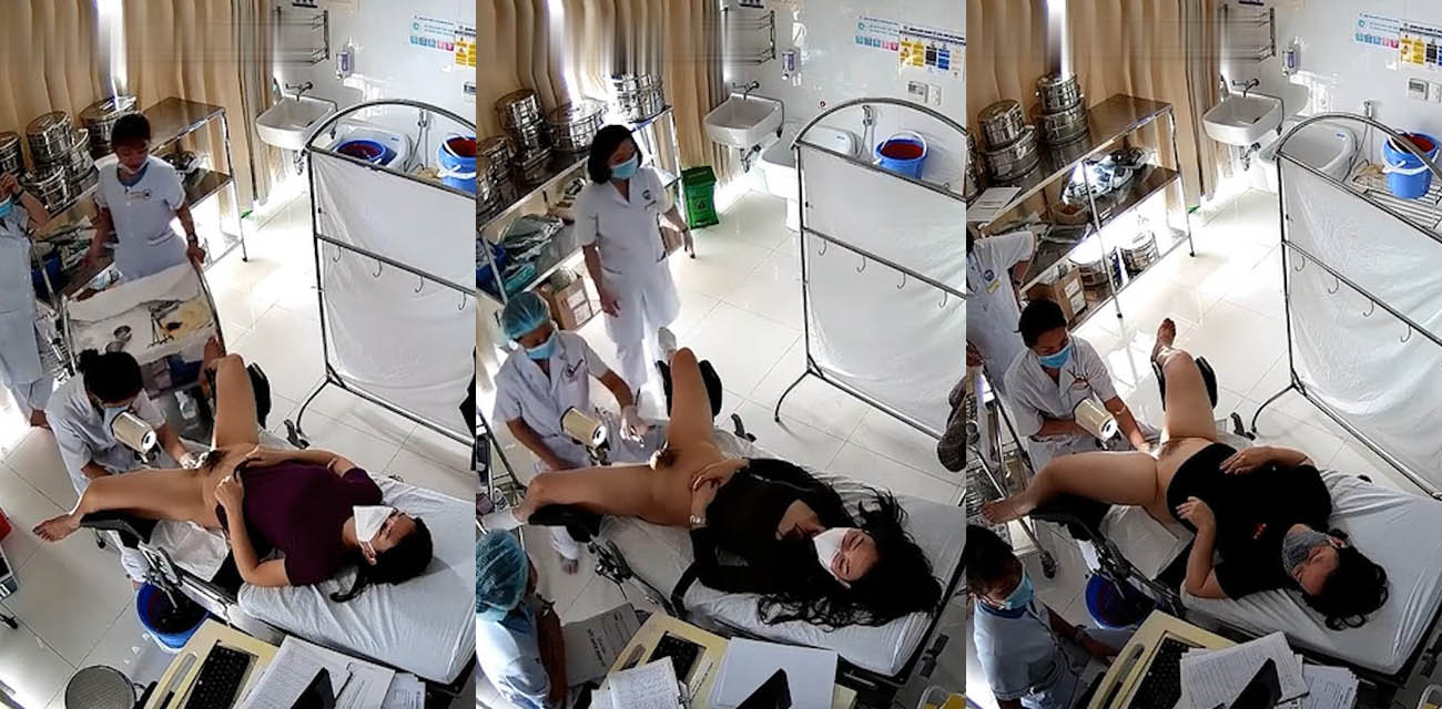 女子医院妇科诊室摄像头破解 护士妹子拿夹子猛捅骚穴 主任医师摸奶二指禅挑弄私处！ - 51吃瓜网-51吃瓜网