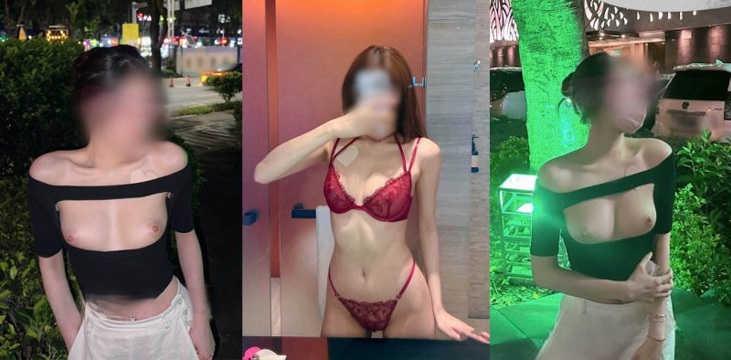 推特骚妻 sexcat07 付费福利流出！爆炸身材户外露出 半裸跪地口交 令人血脉喷张！-51吃瓜网