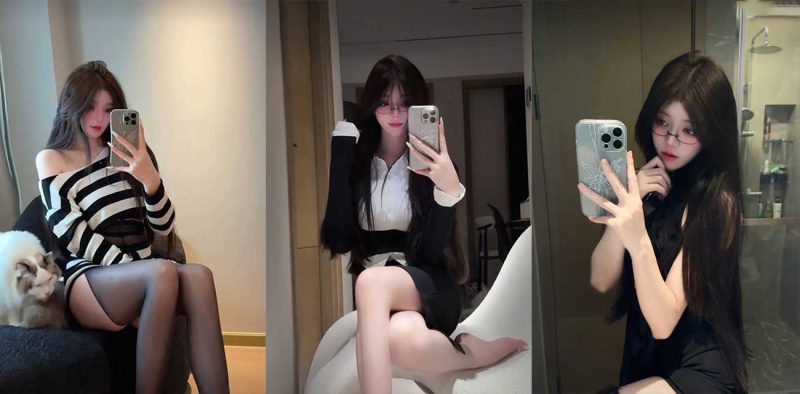 抖音80万粉丝网红 尼兔 金主定制私拍流出 超美腿模上演超淫丝足诱惑 极品美足堪称足交神器！-51吃瓜网