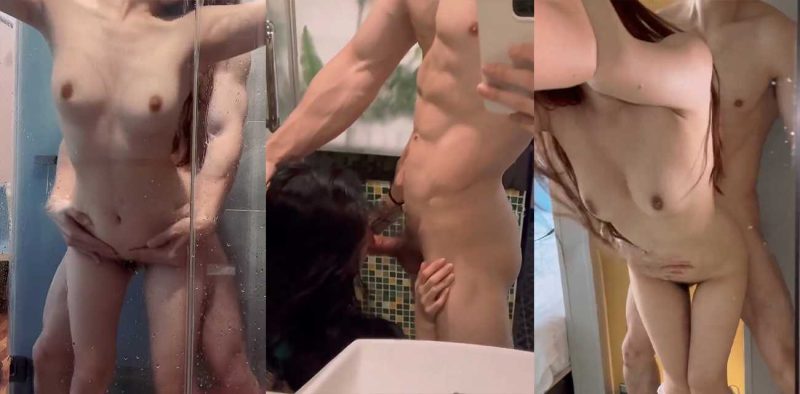 极品美乳福利姬 SHINANA 淫骚尤物被八块腹肌男友高难度爆操 各种姿势无套打桩 爽到飞起！-51吃瓜网