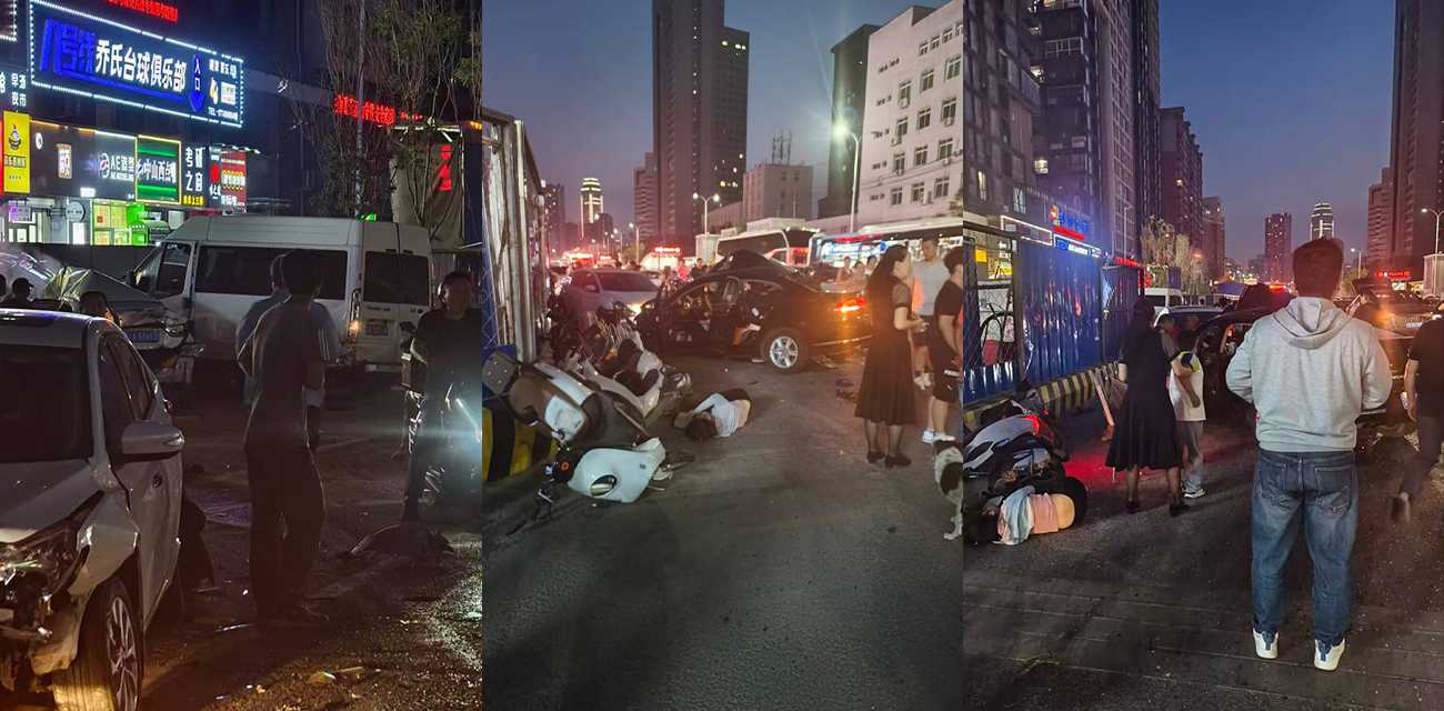 沈阳大学南门 公交车撞人事件完整版视频曝光！现场2死18伤 美女被碾压成俩截 场面惨不忍睹！ - 51吃瓜网-51吃瓜网