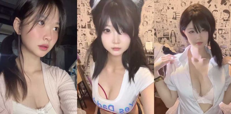 B站福利姬 羊咩咩 舰长提督福利流出 脸穴同框摸奶扣逼 反差炸裂！-51吃瓜网