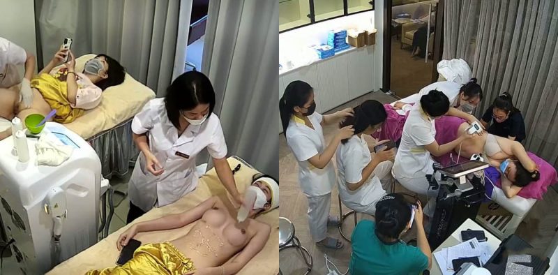 美容院私密保养泄密合集 激光脱毛 裸体SPA 阴唇变粉术应有尽有 诱惑拉满！-51吃瓜网