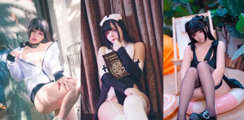台湾二次元Coser 落落Raku 最新写真私拍合集 黑丝震动棒自慰 户外大胆露出挑逗 极致的诱惑！-51吃瓜网