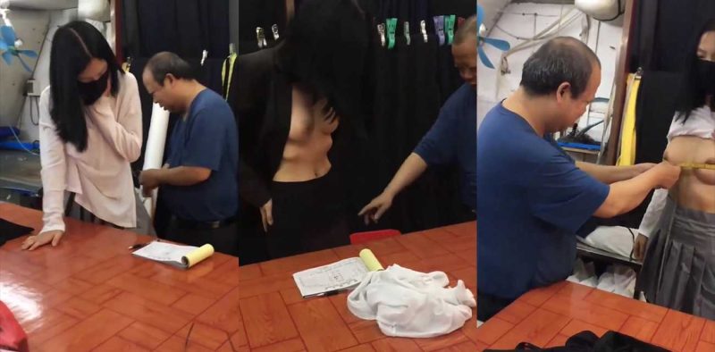 推特露出大神 cikaimoon 户外露出私拍 服装店全裸让大爷量尺寸 吓的大爷全程拘谨不敢有多余动作！-51吃瓜网