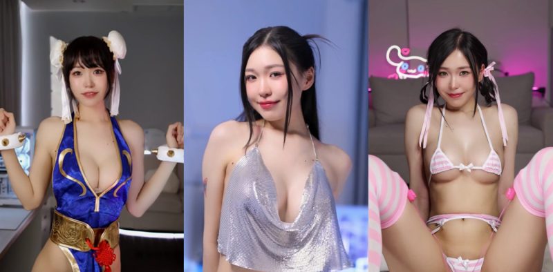高颜值气质女神 MerolChan 5月付费福利合集 银色情趣肚兜 拳皇春丽COS装 骑乘假屌自慰 爽到阿黑颜翻白眼！-51吃瓜网