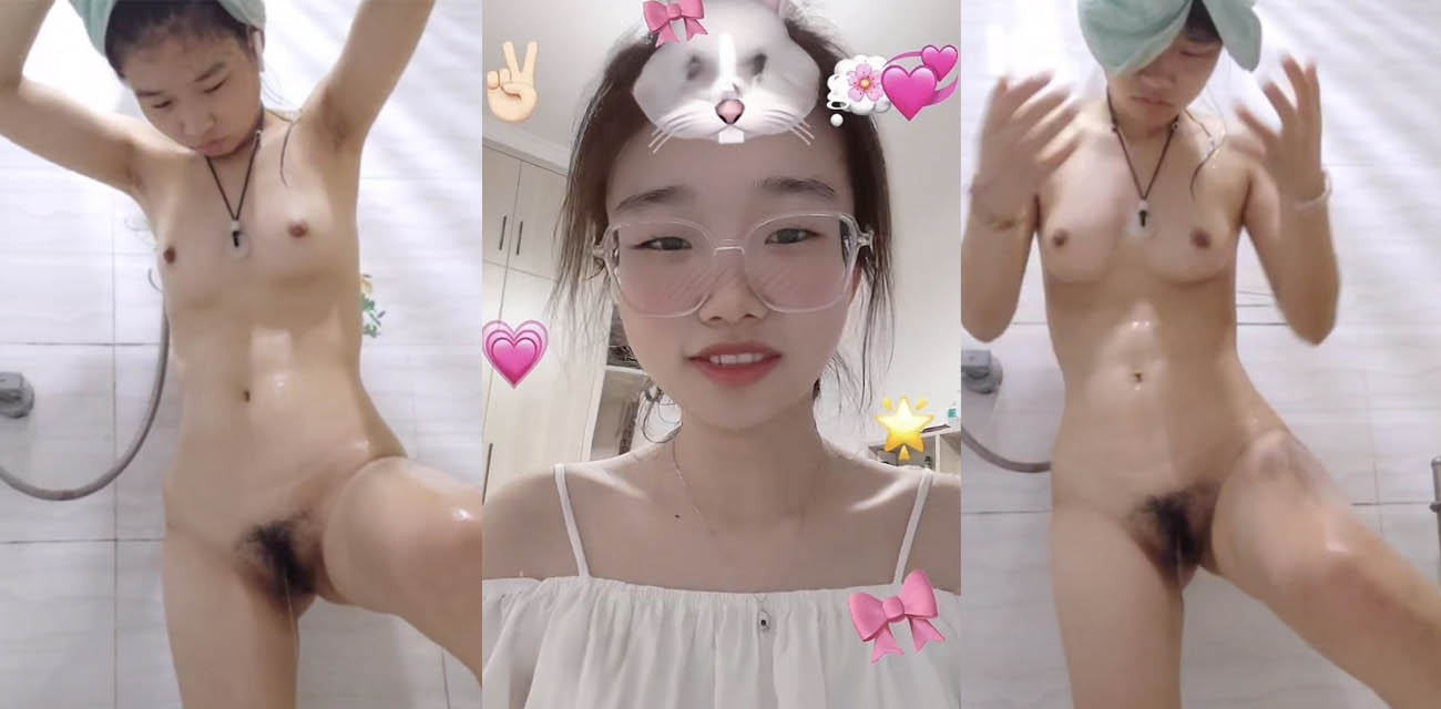 鹰潭眼镜妹 孙萌 洗澡视频泄露 反差骚货扣穴潮吹 浓密黑毛宛如炮架子 尽显母狗本性！ - 51吃瓜网-51吃瓜网