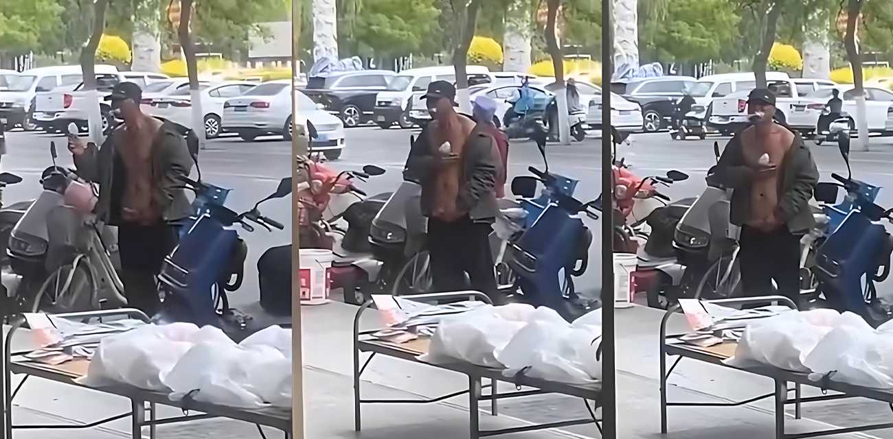 精神病街头撸管震惊路人 大街对女性暴露 手握粗长肉棒猛撸 尺寸惊人令人咋舌！ - 51吃瓜网-51吃瓜网