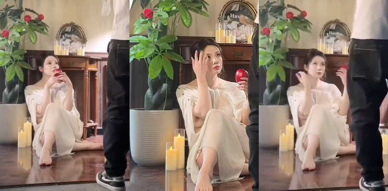 抖音网红 姜泥 拍摄写真时意外露点 作品发布后账号立刻私密 稀有资源独家曝光！ - 51吃瓜网-51吃瓜网