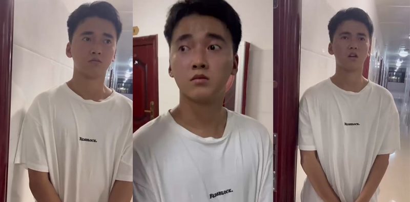 变态男潜入女生宿舍 偷内衣撸管被女生活捉怒骂 当场给其女朋友打电话曝光！-51吃瓜网