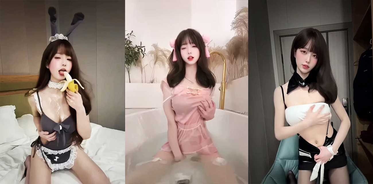 抖音颜值天花板 小马漫漫 福利片流出 各种情趣黑丝诱人至极 用黄瓜自慰模拟口交 反差到爆！ - 51吃瓜网-51吃瓜网