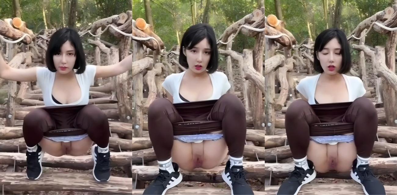 台湾绝美女优 李娜娜 福利私拍 穿瑜伽裤爬山被强迫羞辱 激烈野战露穴放尿超刺激！ - 51吃瓜网-51吃瓜网