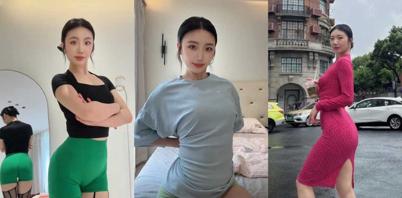 抖音健身女郎 维拉思羽 极品身材美式感加满 各种情趣装骚舞诱惑 抖奶摇臀无比诱惑！-51吃瓜网