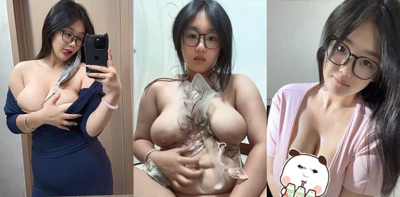 抖音网红 椰椰蛋卷 榜一大哥的专属福利流出 反差眼镜妹黑丝情趣自慰 极品木瓜奶无比诱人！ - 51吃瓜网-51吃瓜网