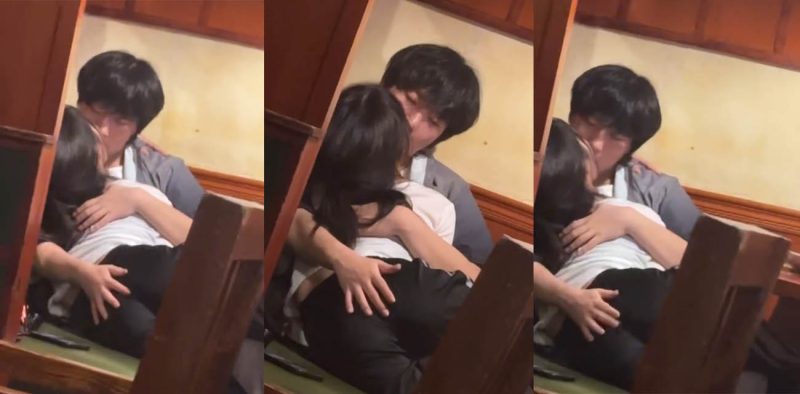青岛呱呱叫冰淇淋店 情侣上演激情大戏 男友手指猛扣骚穴 小母狗娇喘呻吟 画面淫靡至极！-51吃瓜网