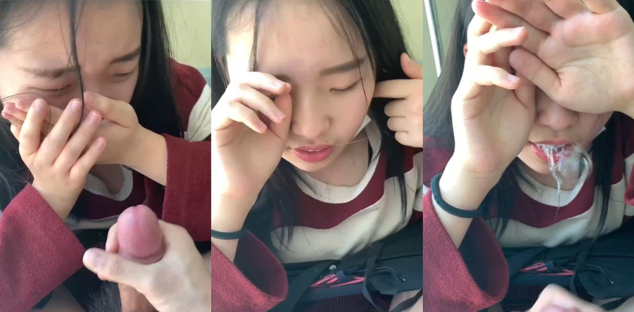 00后清纯学生妹 与男友学校楼道激情打炮 口爆浓精唾液拉丝 后入肥臀淫水横流！ - 51吃瓜网-51吃瓜网