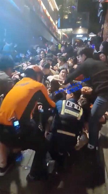 【热门事件】韩国梨泰院踩踏事件 现场视频极度惨烈 愿逝者安息🕯-51吃瓜网