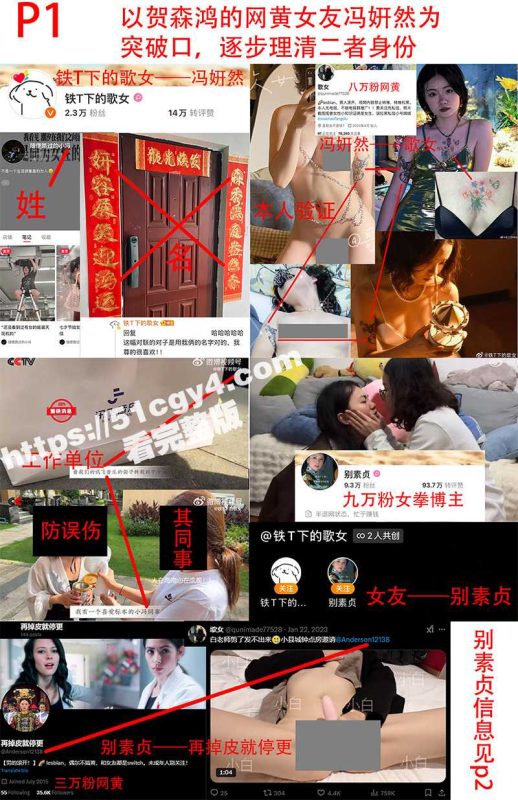 成都讯飞音乐女老师 贺森鸿 的网黄女友 冯妍然 被曝光女拳至上 二女激情视频被扒光！-51吃瓜网